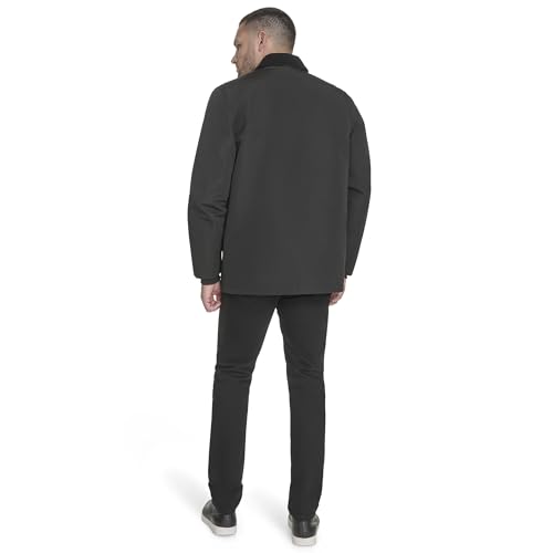 Tommy Hilfiger Mens Barn Jacket With Corduroy Collar4