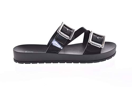 Sandália Start Slide, Zaxy, Feminino, Preto, 36