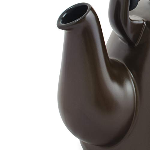 Ceraflame Chaleira de Cerâmica Tropeiro 2,3 Litros Chocolate - Ceraflame