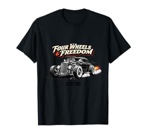 Cuatro Ruedas Freedom Hot Rod Spirit Camiseta