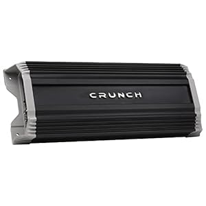 Crunch PZ2-2030.5D POWERZONE 2000 Watt Mono Amplifier, 5-Channel Car Audio Amplifier, Bass Remote Included