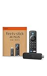 Amazon Fire TV Stick 4K Plus streaming device, supports Wi-Fi 6, Dolby Vision/Atmos, HDR10+