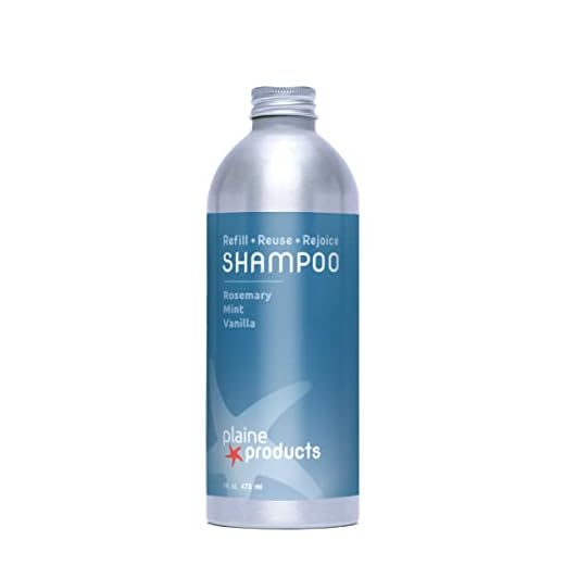 Eco-Friendly Shampoo - Rosemary, Mint, Vanilla - Sulfate Free, 16oz (Refill Bottle)