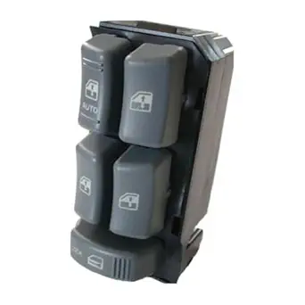 MMGUZJI Fits Power Window Door Switch Plastic Gray OE Standard SD-00000028 15151360