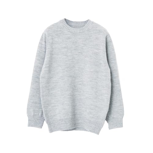 [Yonetomi] ≪順次発送 SHETLAND WOOL PULLOVER ライトグレー GRAY 服 洋服 ユニセックス メンズ レディース ブランド 山形県 山辺町 サイズ2 yt-swplg2-sn ※沖縄・離島への配送不可 (JP, 数字サイズ, 2)