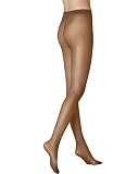 KUNERT Damen Satin Look 20 SH Feinstrumpfhose, Transparent, Braun(Hasel), 38/40