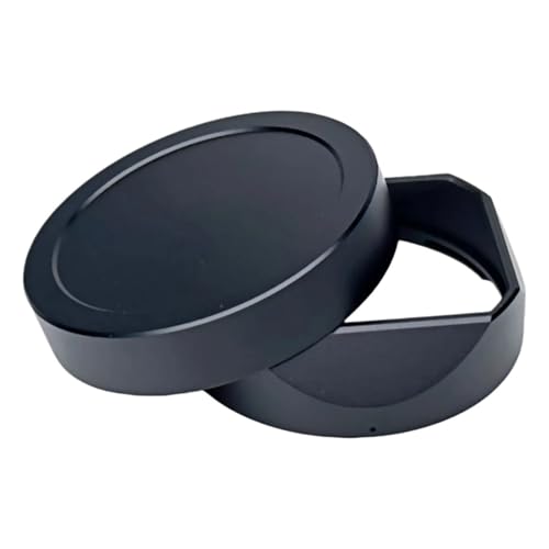 �݊���������܂�Voigtlander VM 35/1.5 �����Y�ɑΉ��A�}�b�g�d�グ�̃��^�������Y�t�[�h���C�g�V�[���h�A�L���b�v�t��(Black hood)
