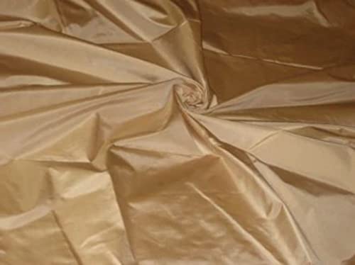 Tissu taffetas de soie grès 137 cm | Donnez vie à vos créations de rêve