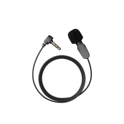 Micro cravate professionnel pour enregistrement deux téléphones et clip