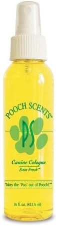 Synergy Pooch Scents Canine Cologne Rain Fresh, 4.3 ounces