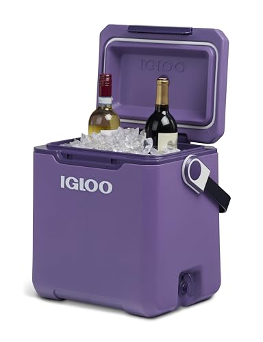 Image of Igloo Tag Along Too Coolers | Insulated Hard Shell Picnic Style Cooler | Rolling Ice Chest
