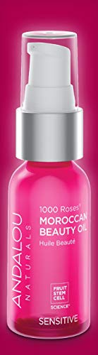 Andalou Naturals 1000 Roses Moroccan Beauty Oil Ounce, White, Rose, 1 Fl Oz #TOP4