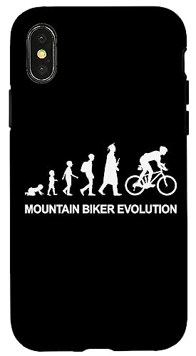 Kid To Mountain Biker �}�E���e���o�C�N �T�C�N���X�g �X�}�z�P�[�X iPhone X/XS �p