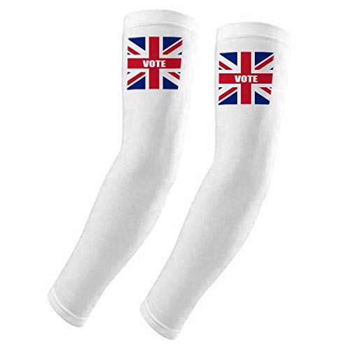 Guante con diseño de bandera británica para barbacoas con amigos en jardín