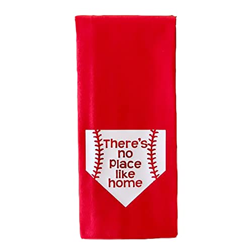 YJQGOL Kitchen Tea Towel Baseball Farmhouse Home Plate