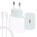 Produktbild iPhone Ladegerät 20W, USB C Adapter,mit Kabel1.5mTyp C, PD Fast Wall Charger Ladestecker Power Delivery(kompatibel) für iPhone 14/14 pro max13/13 pro Max12,12 Pro Max,12 Mini,11,11 Pro,