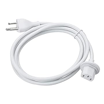 WESAPPINC Cabo de extensão de substituição para Apple Power Mac G5 iMac 20" 21,5" 24" 24" 27" Cabo de alimentação
