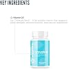 Revive MD Vitamin D3 Supplement 5000 IU High Potency Cholecalciferol for Immune Support, Calcium Absorption, Bone & Muscle Health Non-GMO Dietary Supplement, No Fillers (60 Softgels, 60 Servings)
