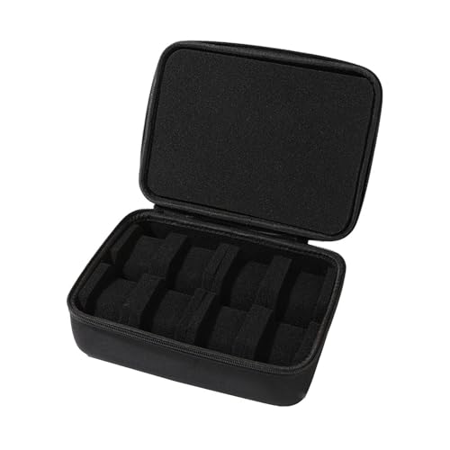 Rangement soigné avec mousse pour protéger 8 montres des rayures