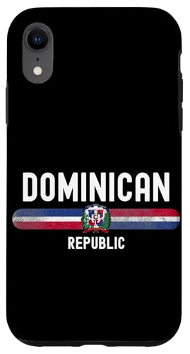 Dominican Republic Flag | Dominican Vintage Distressed Coque pour iPhone XR