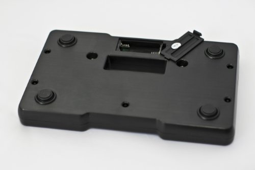 Báscula corporal personal profesional 150kg/0.1kg negra miniatura 2