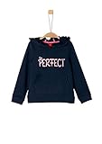 maxomorra hoodie 110  s.Oliver Mädchen 53.909.41.2701 Sweatshirt, Blau (Dark Blue 5952), 128 (Herstellergröße: 128/134/REG)