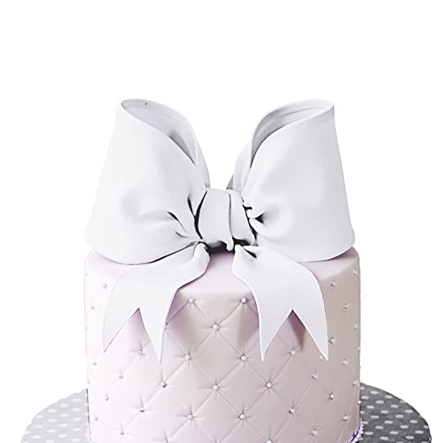 Image of BLOSSOM White - Red Sugar Paste /Fondant for Cake Decorating, 200g - Pack of 2 (400g Total Pack Size)