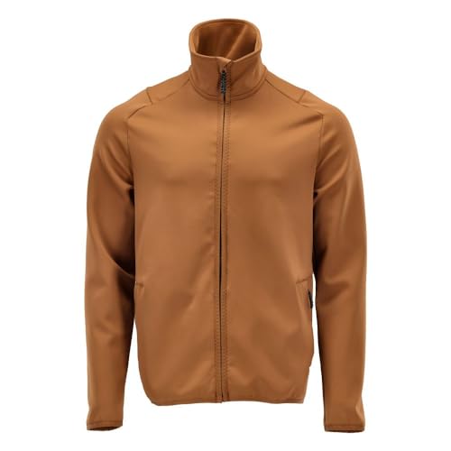 Sweat zippé marron 4XL Mascot 22585 pour en finir avec les pulls trop serrés