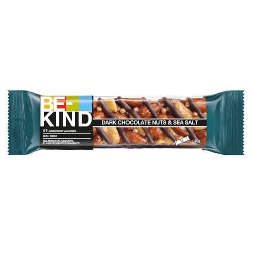 BE KIND Dark Chocolate Nuts & Sea Salt Nussriegel, 12er Pack (12x40g)