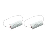 YMS PARTS AUDIO-PHILTER オーディオ用ポリプロピレンコンデンサ（MKPA） 250V ２個セット ネットワークやツイーター向け (1uF250V（105）, 2)