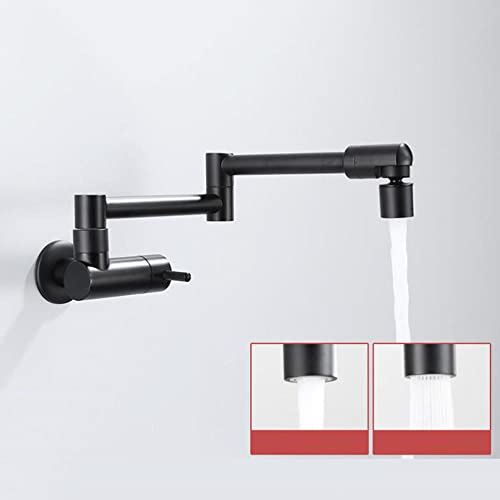 Grifo giratorio para fregadero de cocina plegable contra espacios cortos 7
