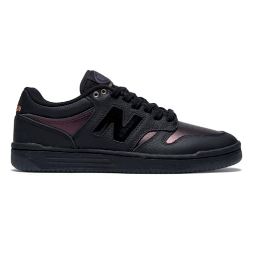 New Balance (ニューバランス) 男女兼用 大人用 480 数字 スケートシューズ, ブラック/ブラック, 30.0 cm
