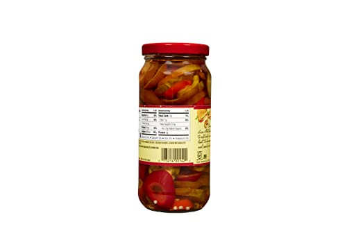 Mezzetta Sliced Hot Cherry Peppers, 16-Ounce Jar (Pack Of 6) #TOP1