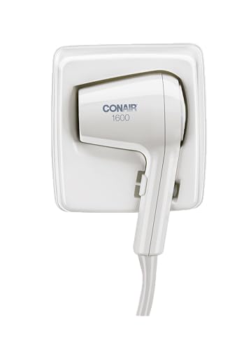 Secadora Conair 1600W viaje segura y portátil