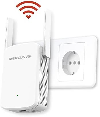MERCUSYS - ME30 AC1200 Wzmacniacz Wi-Fi, 5 GHz i 2,4 GHz, 2 anteny zewnętrzne, 10/100Mbps Port, WPS przycisk, Play & Plug, Wskaźnik sygnału LED, Łatwa konfiguracja