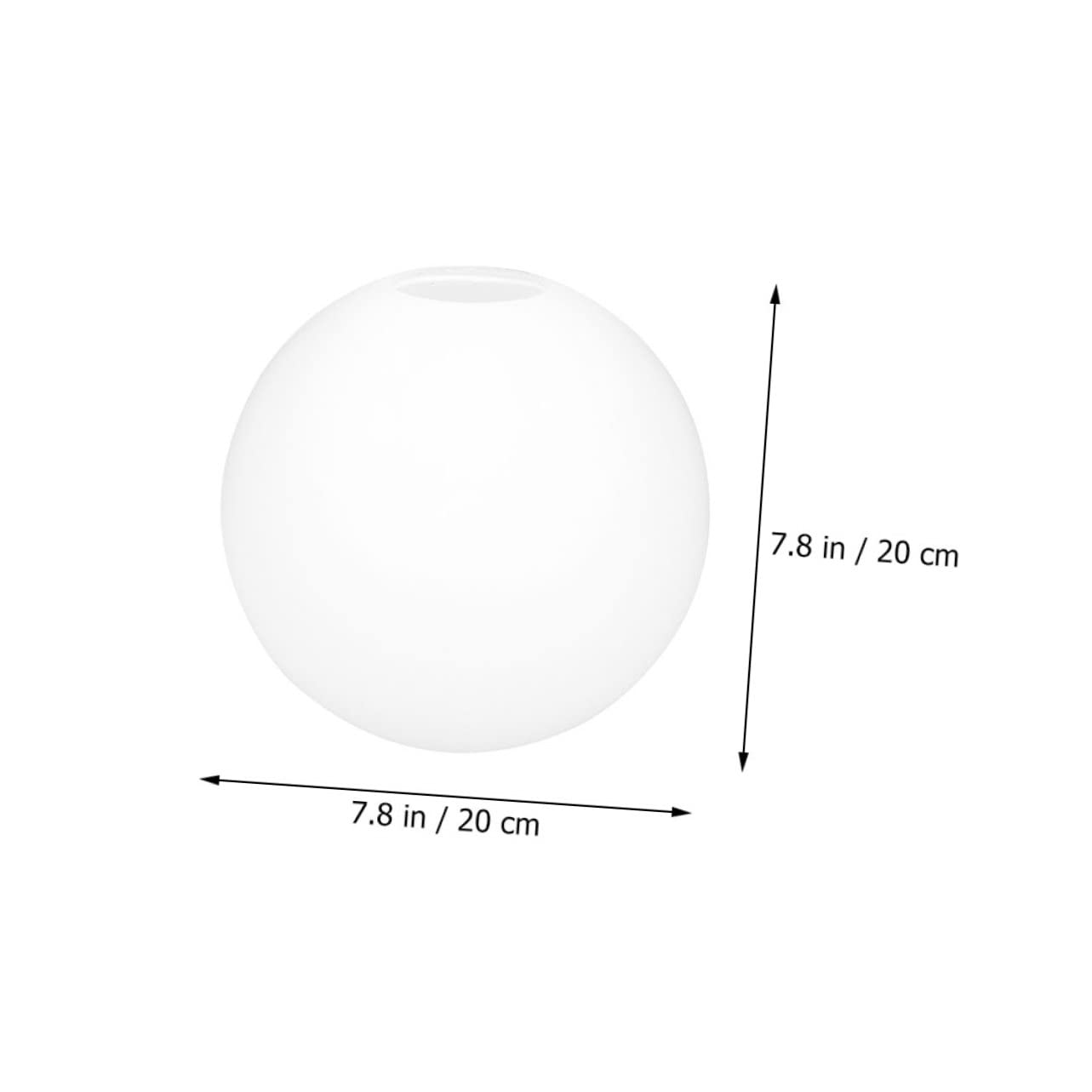 IWOWHERO Sphere Lamp Living Room Chandelier Glass Lamp Sphere Accessory Home Decor