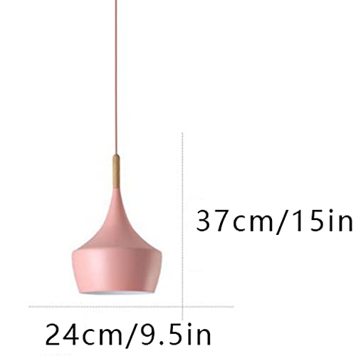 Suspension E27 Macaron Moderne - Lustre Industriel Réglable et Éclairage Économe - 7
