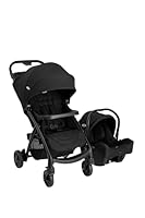 Graco Tavira Travel System - Suitable from Birth to Approx. 4 Years (0-22kg). One-Hand Folding, Compact Pushchair, Includes i-Size car seat, Midnight Fashion