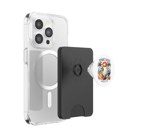 Tarjetero MagSafe PopSockets de fantasma para evitar perder tarjetas 3