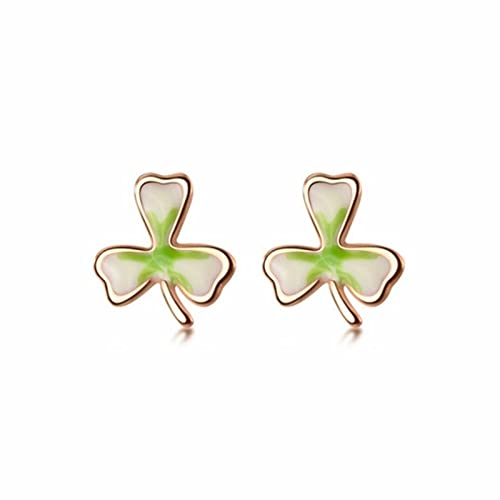 Accessoires porte-bonheur boucles d'oreilles trèfle argent 925 cadeau