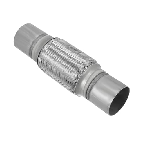 Mofle trasero de acero inoxidable con tubo flexible de alta resistencia para escape 4