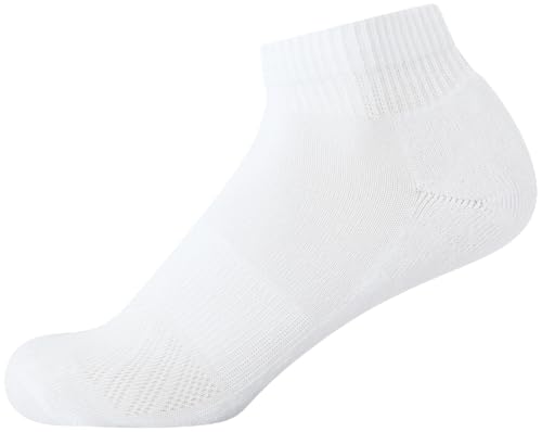 Image of Nautica Womens Quarter Socks Athletic Cushion Moisture Wicking Socks 6 Pack | Stretch Performance Dri-Motion Fabric, Cushioned with Arch Support, Breathable Mesh Panels, Quarter Cut, Shoe Size 4-10