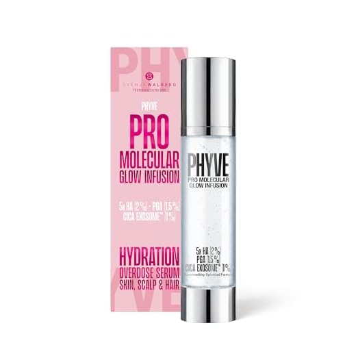 Hyaluronsäure-Serum PHYVE 200 ml | VEGANES Feuchtigkeitsserum für das Gesicht | MADE in GERMANY | hochdosiert mit 2% reinem Hyaluron I hochkonzentrierter HYALURONIC OVERDOSE BOOSTER by Svenja Walberg