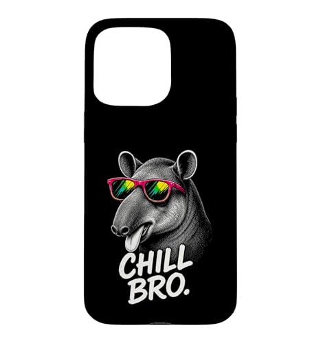 Chill Bro Cooler Tapir �T���O���X ��������Q�[�}�[ �X�}�z�P�[�X iPhone 15 Pro Max �p