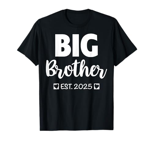 Promoted To Big Brother 2025 Baby Announcement Sibling Gifts T-Shirt