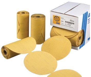 Norton 83817 Gold Reserve 6 in. Disc Roll44; P120B Grit44; 4 Package Of100