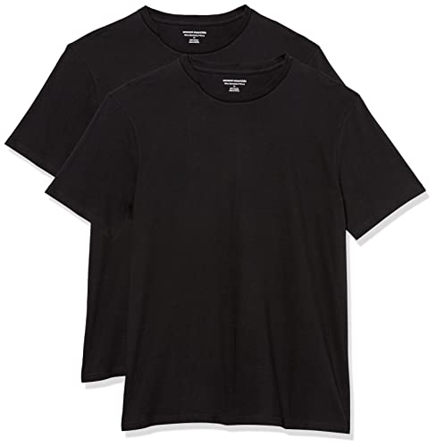 Image of Amazon Essentials Men's Short-Sleeve Crewneck T-Shirt, Pack of 2