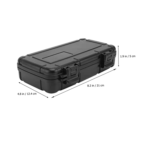 Uonlytech 1Pc Caixa De Hardware Caixa De Ferramentas Pequeno Recipiente Plástico Palete Gaveta Caixa