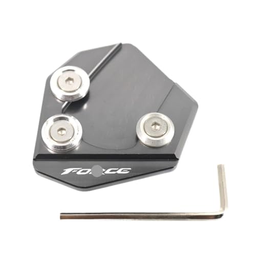 Plaque de support agrandie pour stabiliser la moto Force 155 CNC