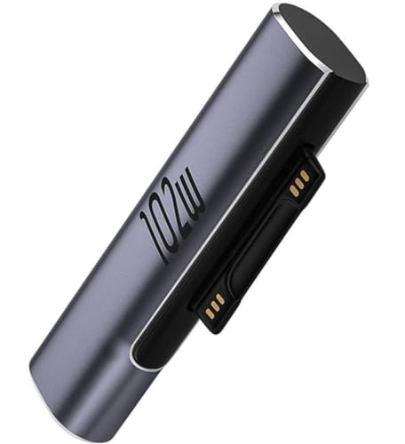 ETZIN 102W 6.8A PD Fast Charging Compatible with Surface Pro 3-8 x, Laptop Fast Charging Magnectic Charger Adapter Accessories